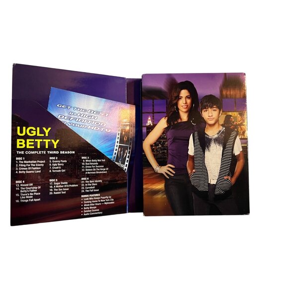 Ugly Betty 2009 DVD The Complete Third Season Comedy America Ferrera Pre-Owned - Picture 6 of 7